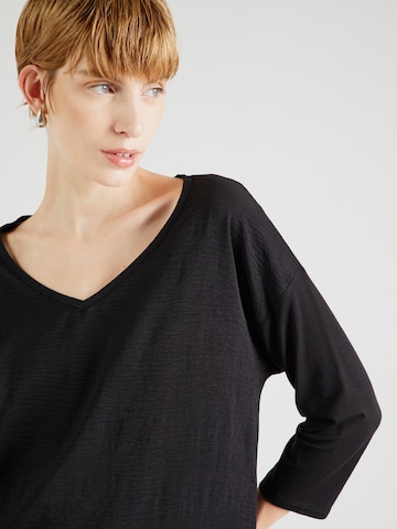 QS Shirt in Schwarz