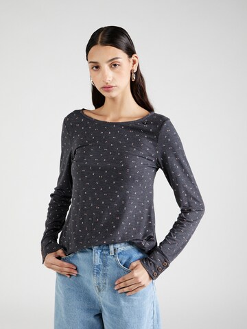 Ragwear Shirt 'MALKA' in Schwarz: Vorderseite