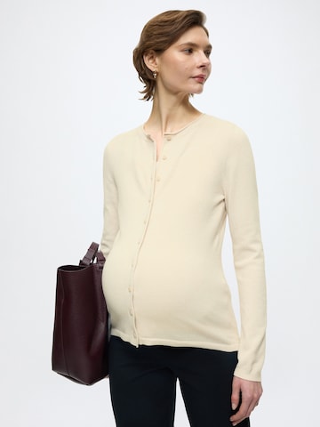 Geacă tricotată 'OLMLOYAL' de la Only Maternity pe bej