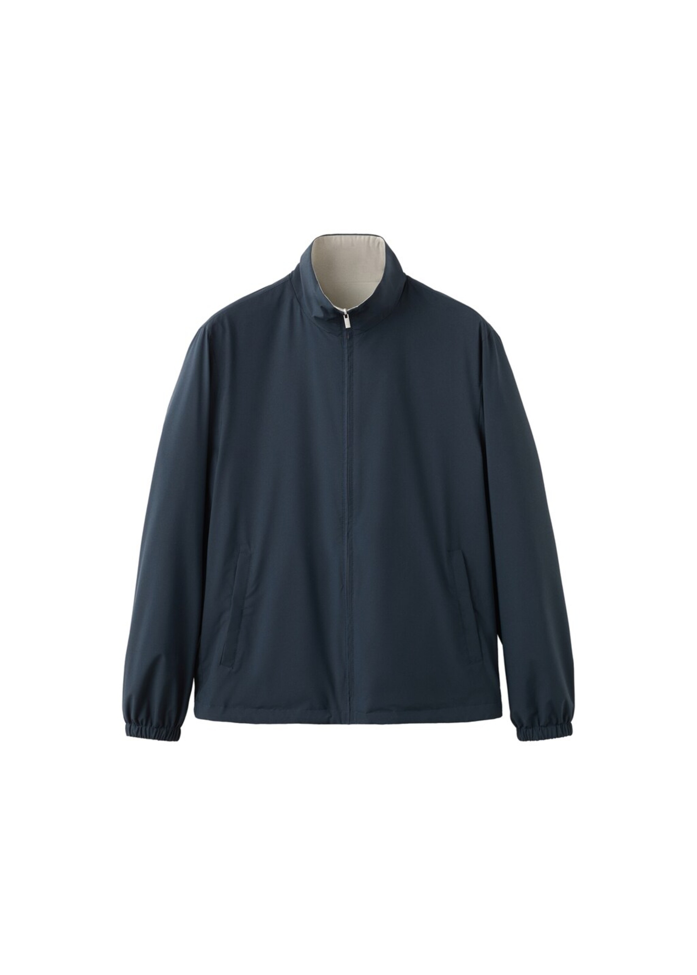 MANGO MAN Between-Season Jacket 'Nada' in Blue: front