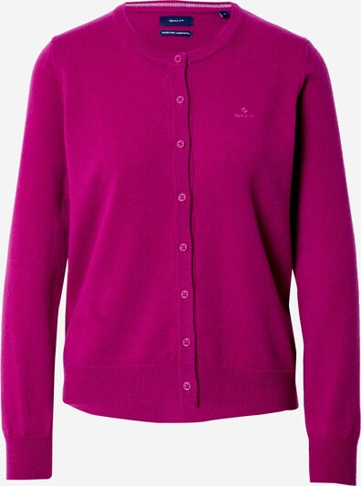 GANT Strickjacke in dunkellila, Produktansicht