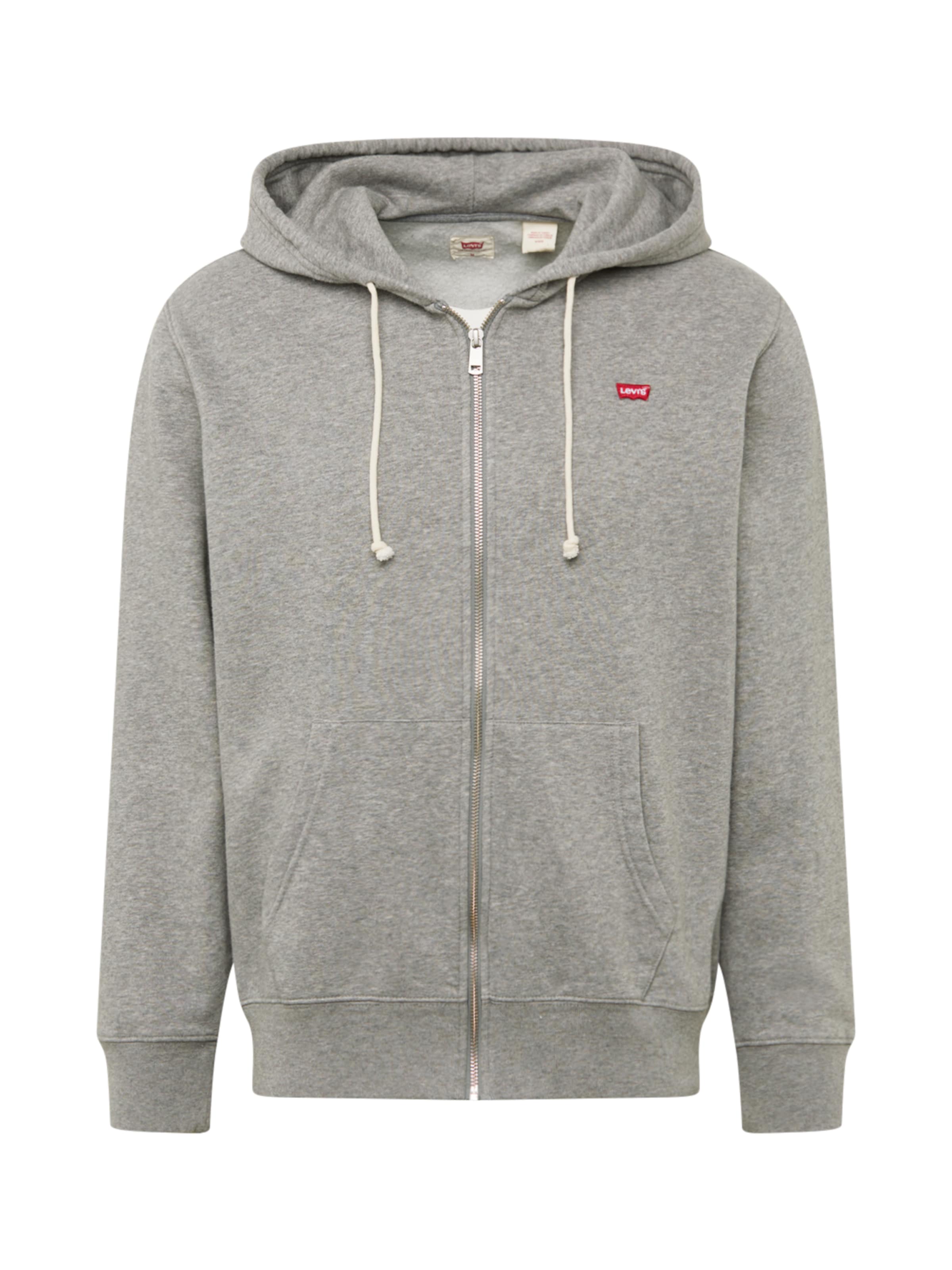 Veste de survêtement 'Core' LEVI'S ® en gris : devant