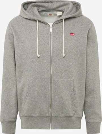 LEVI'S ® - Casaco em moletão 'Core' em cinzento: frente