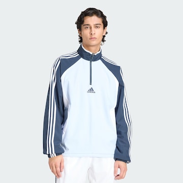 ADIDAS ORIGINALS - Sweatshirt de desporto 'TEAMGEIST' em azul: frente