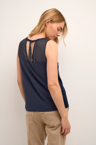 Cream Top 'Sealina' in Blau