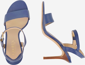 Sandales à lanières 'GWEN' Lauren Ralph Lauren en bleu