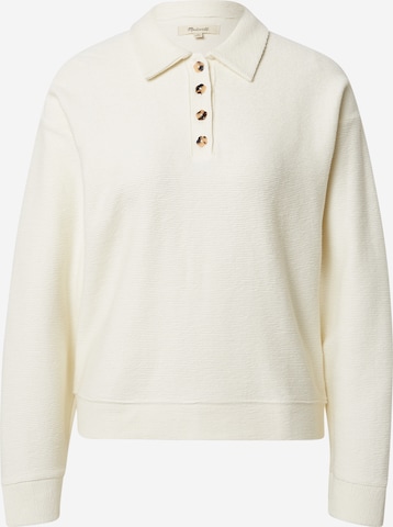 Madewell Trui 'FIFTH AVE' in Beige: voorkant