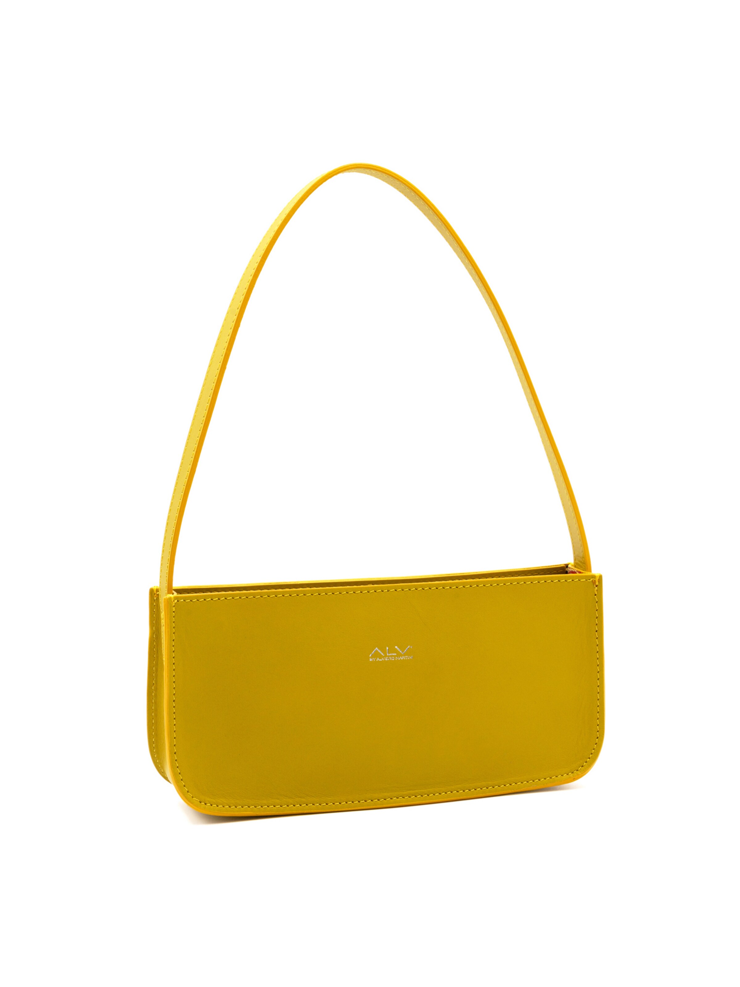 ALV By Alviero Martini Schoudertas in Geel: voorkant