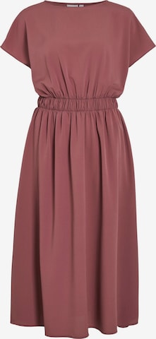VILA Dress in Brown: front
