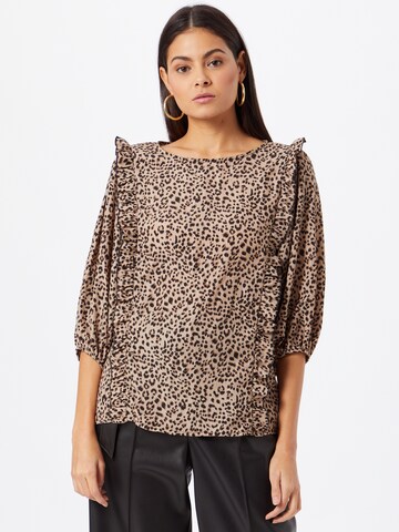 AX Paris Blouse in Beige: front