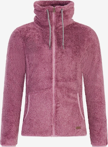 PROTEST Fleece Jacket 'RIRI' in Purple: front