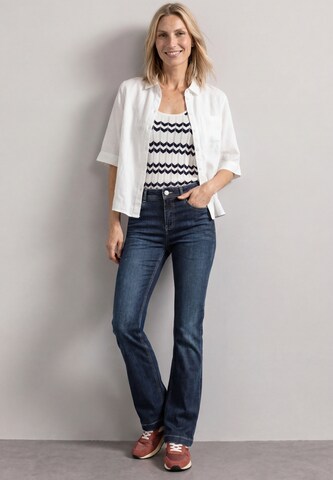 Bootcut Jeans di STREET ONE in blu