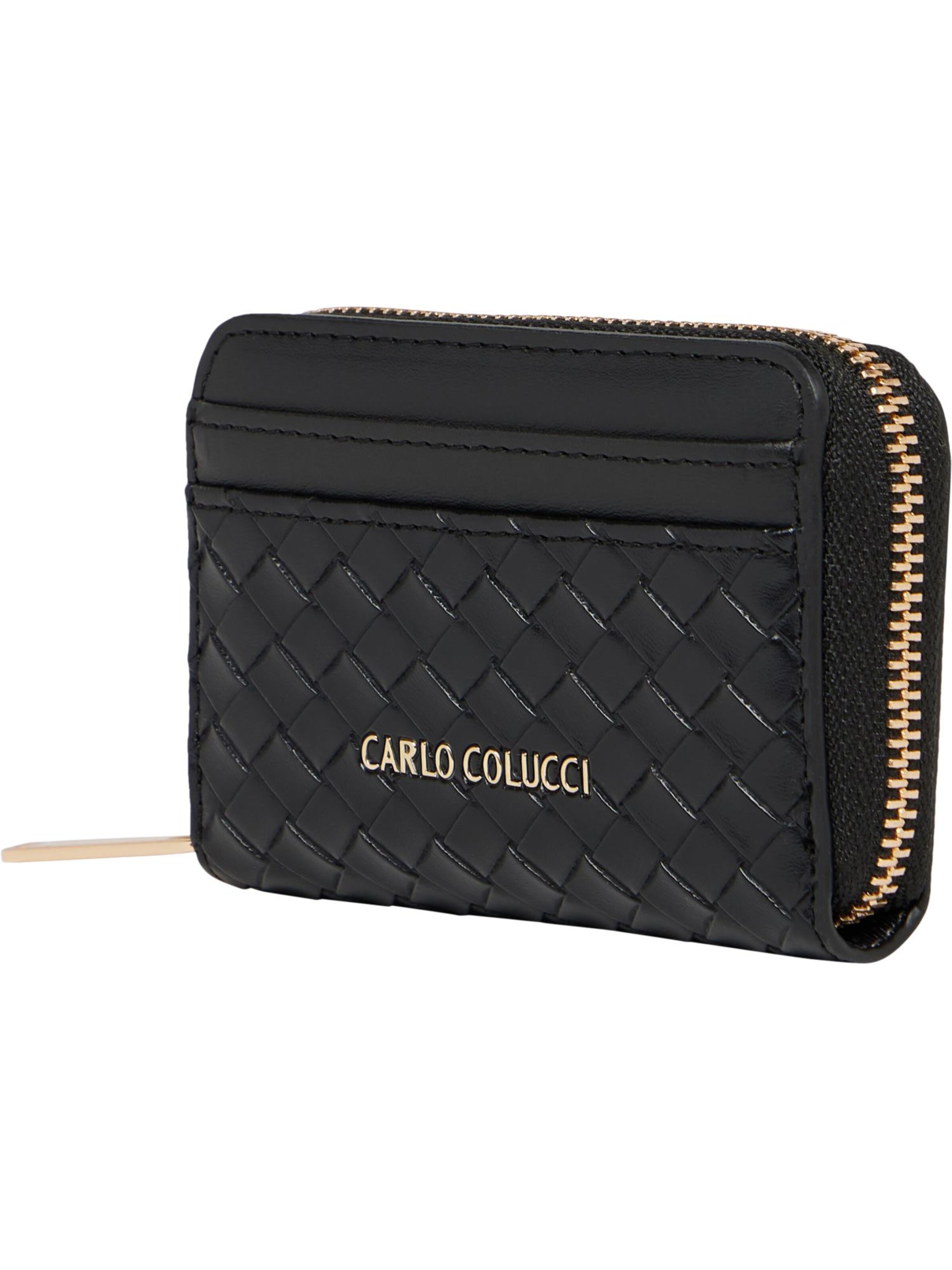 Carlo Colucci Portemonnee ' Devescovi ' in Zwart