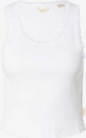 Top di Superdry in bianco: frontale