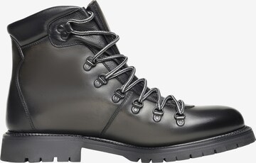 Henry Stevens Lace-Up Boots 'Barkley' in Grey
