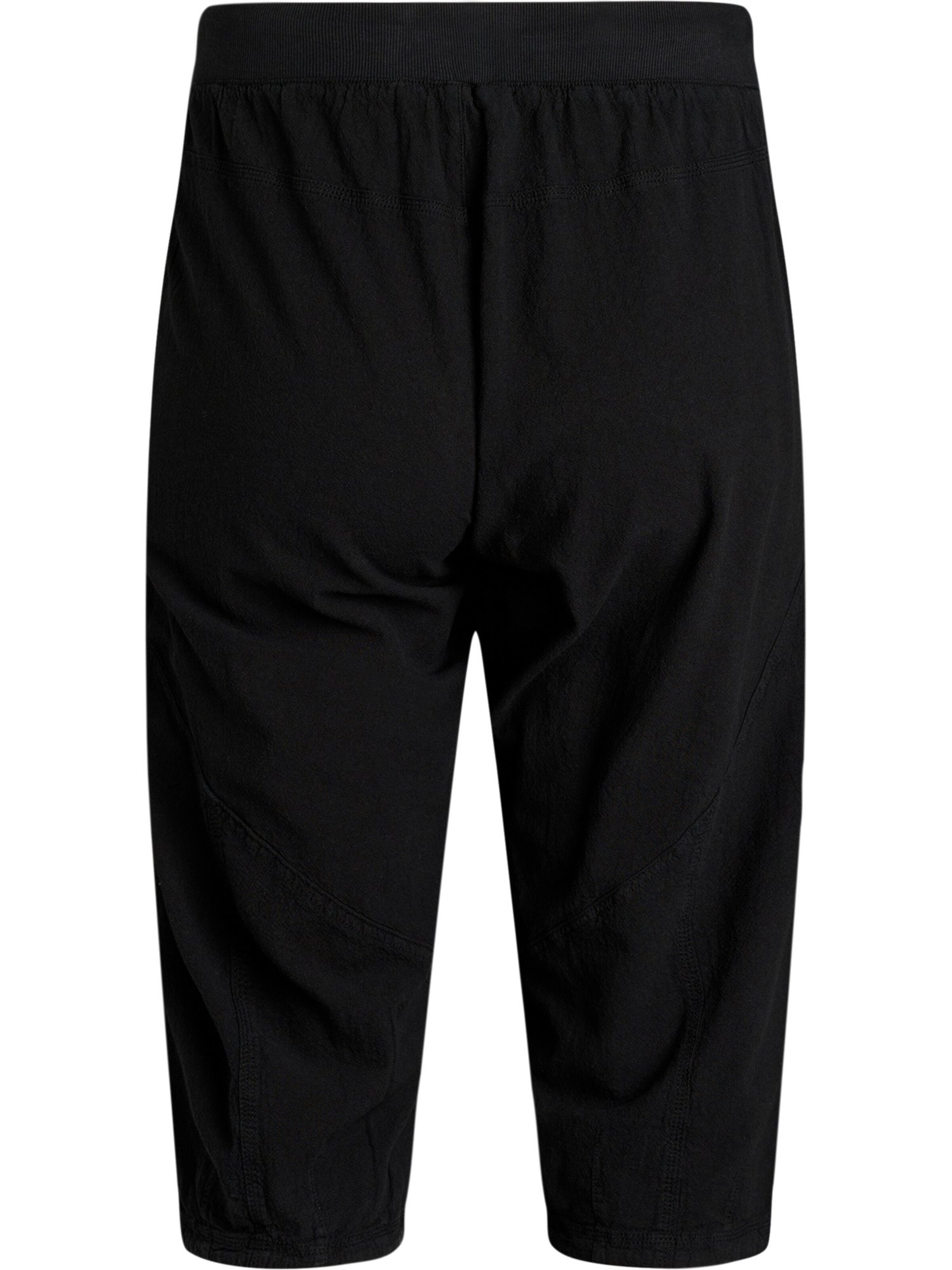 Zizzi Loosefit Kalhoty 'Jeasy' – černá