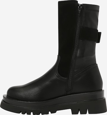 Boots River Island en noir