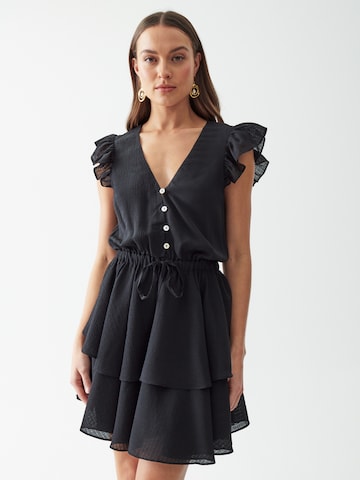 Abito 'Nova' di Willa in nero: frontale