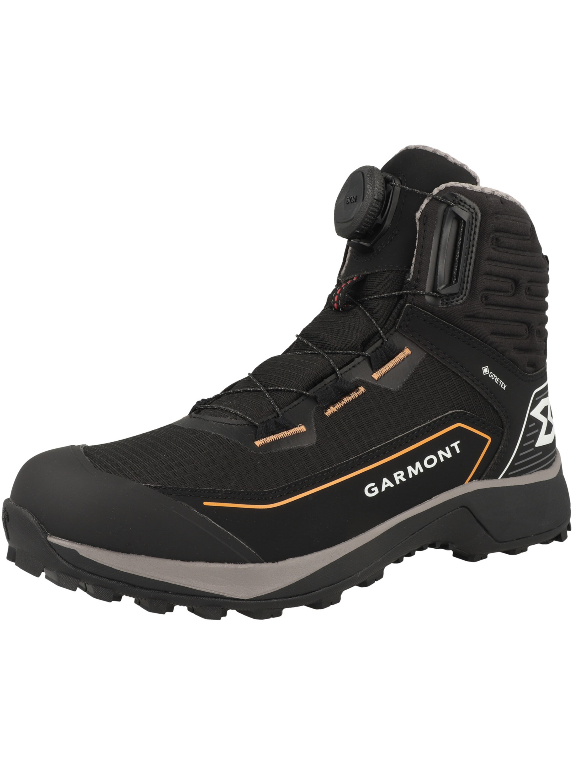 Sneaker alta di Garmont in nero: frontale