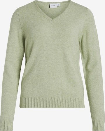 VILA Sweater 'Ril' in Green: front