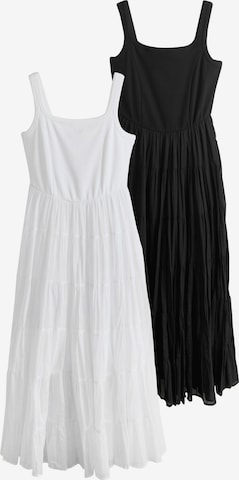 Robe d’été Next en noir : devant