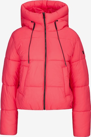 Dine'n'Dance Winter jacket 'Donna' in Red: front