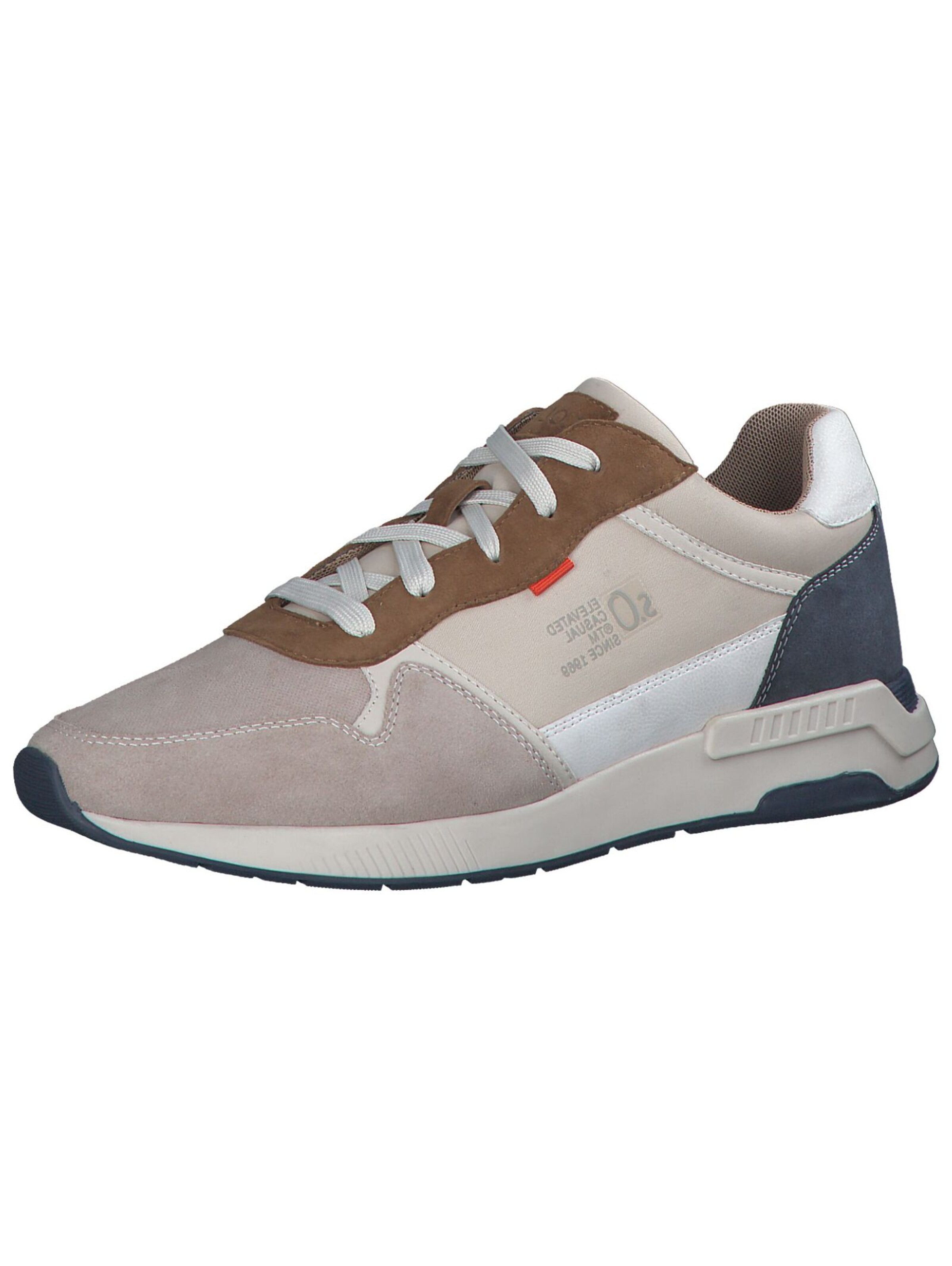 Baskets basses s.Oliver en marron : devant