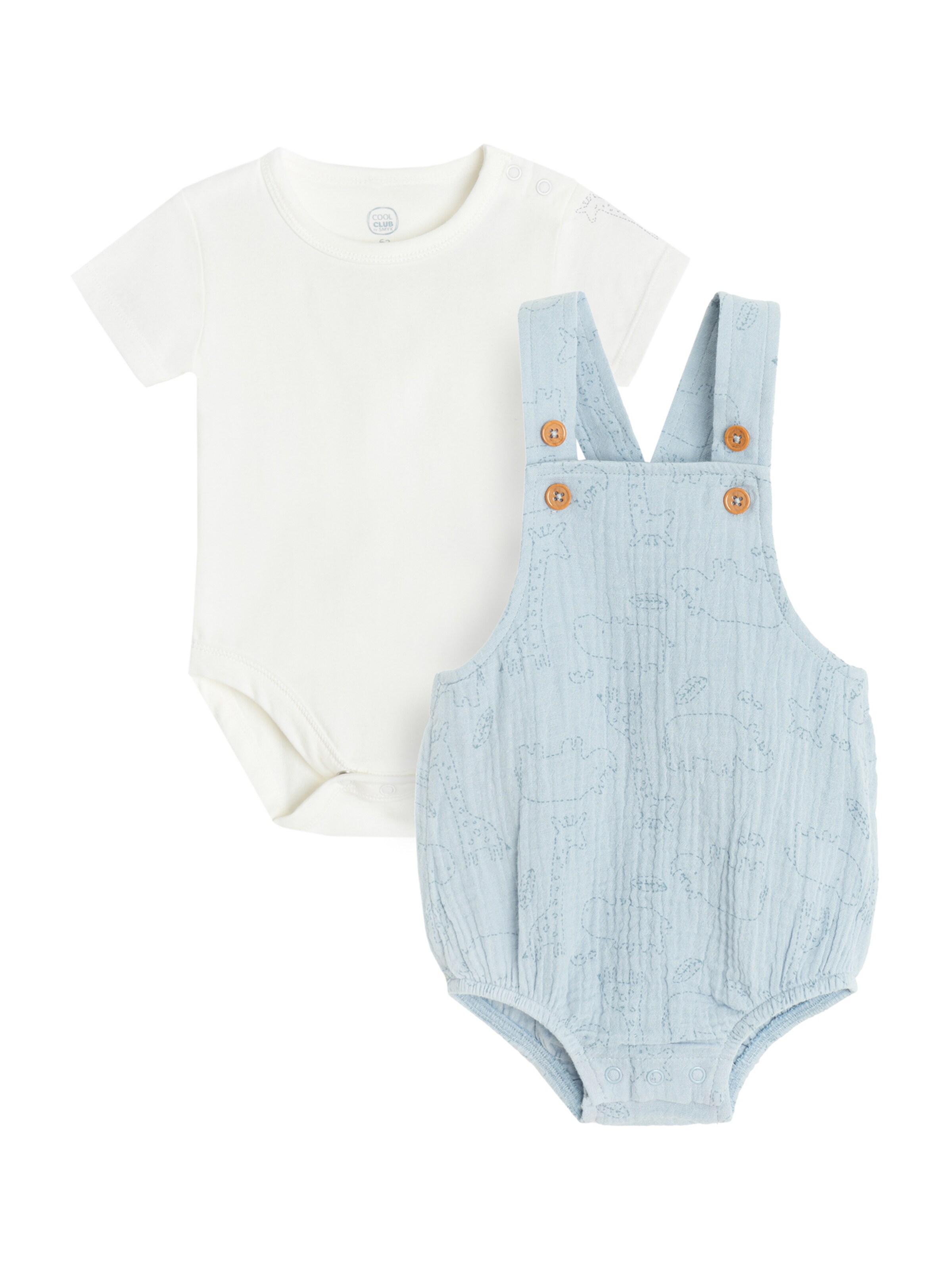 Cool Club Set in Mischfarben: Vorderseite