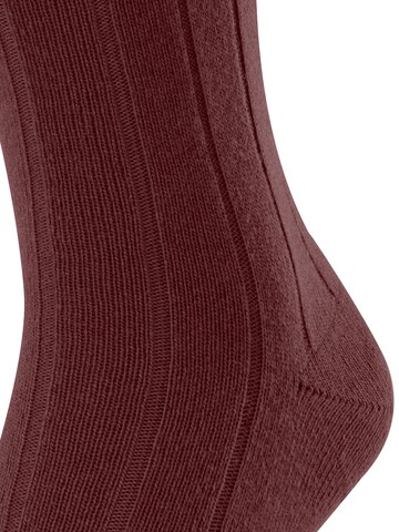 FALKE Socks 'Lhasa Rib' in Red