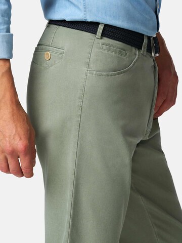 MEYER Regular Chino Pants 'Dublin' in Green