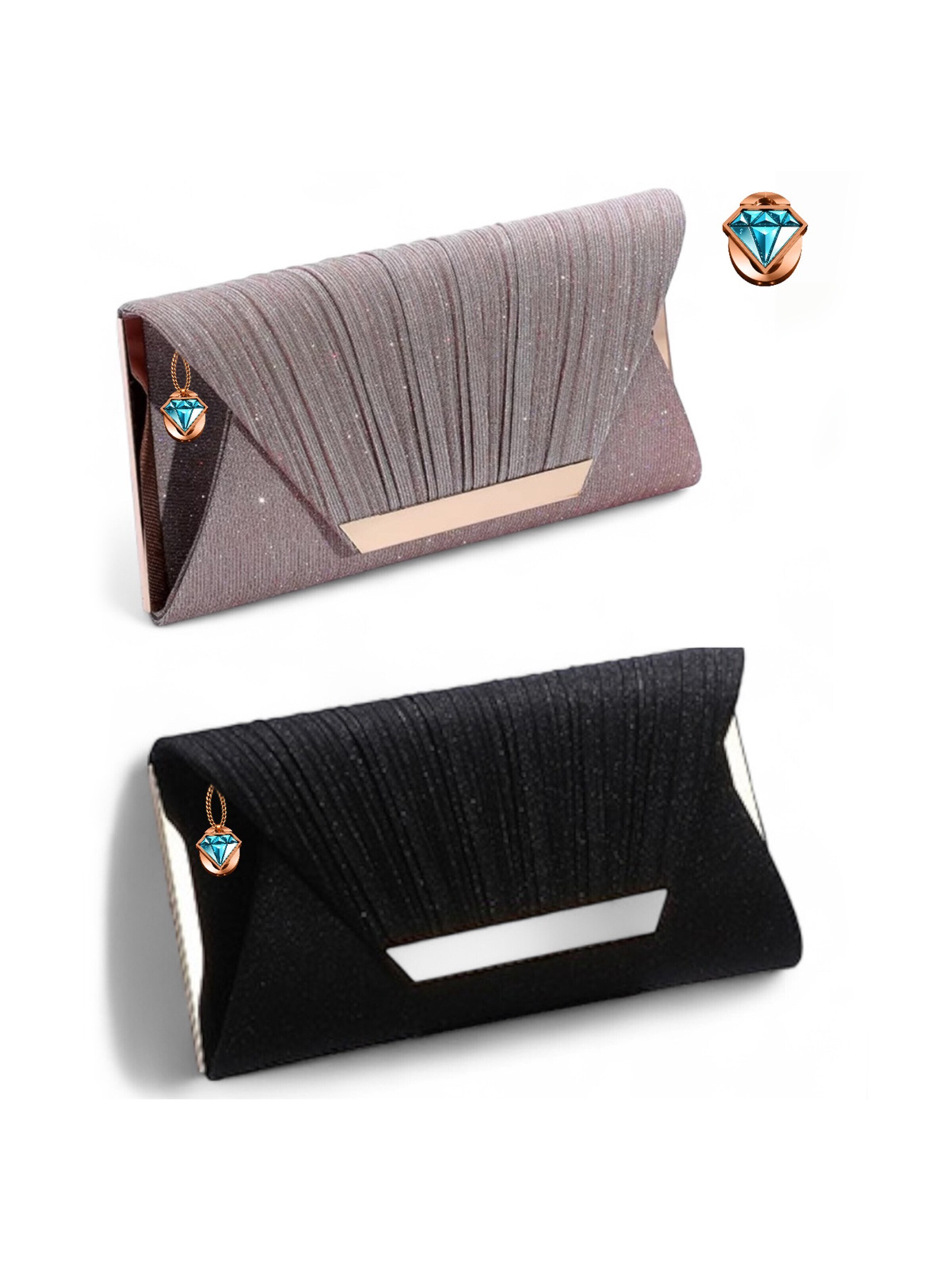 Elegon Clutch 'Model Jordan' in Gold