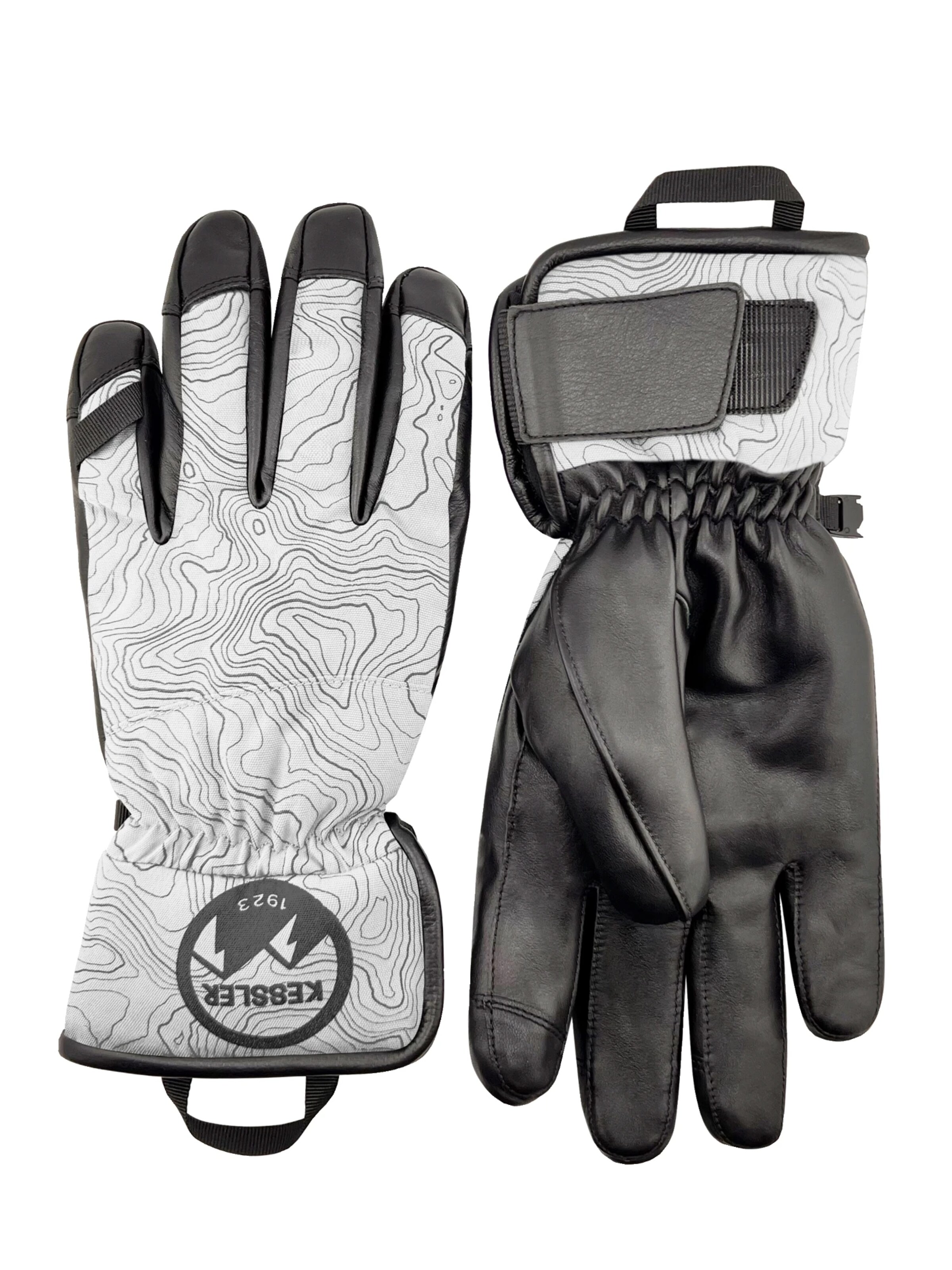KESSLER Fingerhandschuhe‌‌‌ in Weiß: Vorderseite