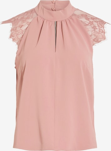VILA Bluse 'VISimply' i pink: forside