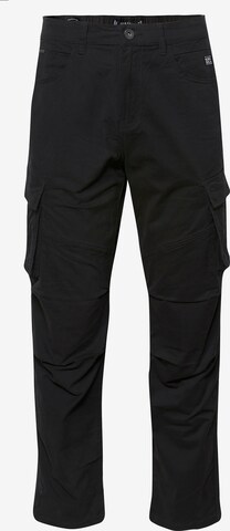 KOROSHI - regular Pantalón cargo en negro: frente
