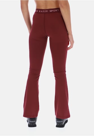 évasé Leggings Ted Baker en rouge