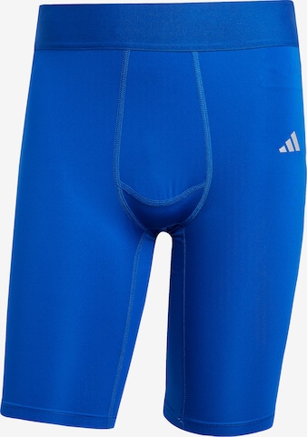 ADIDAS PERFORMANCE Sports trousers in Blue: front
