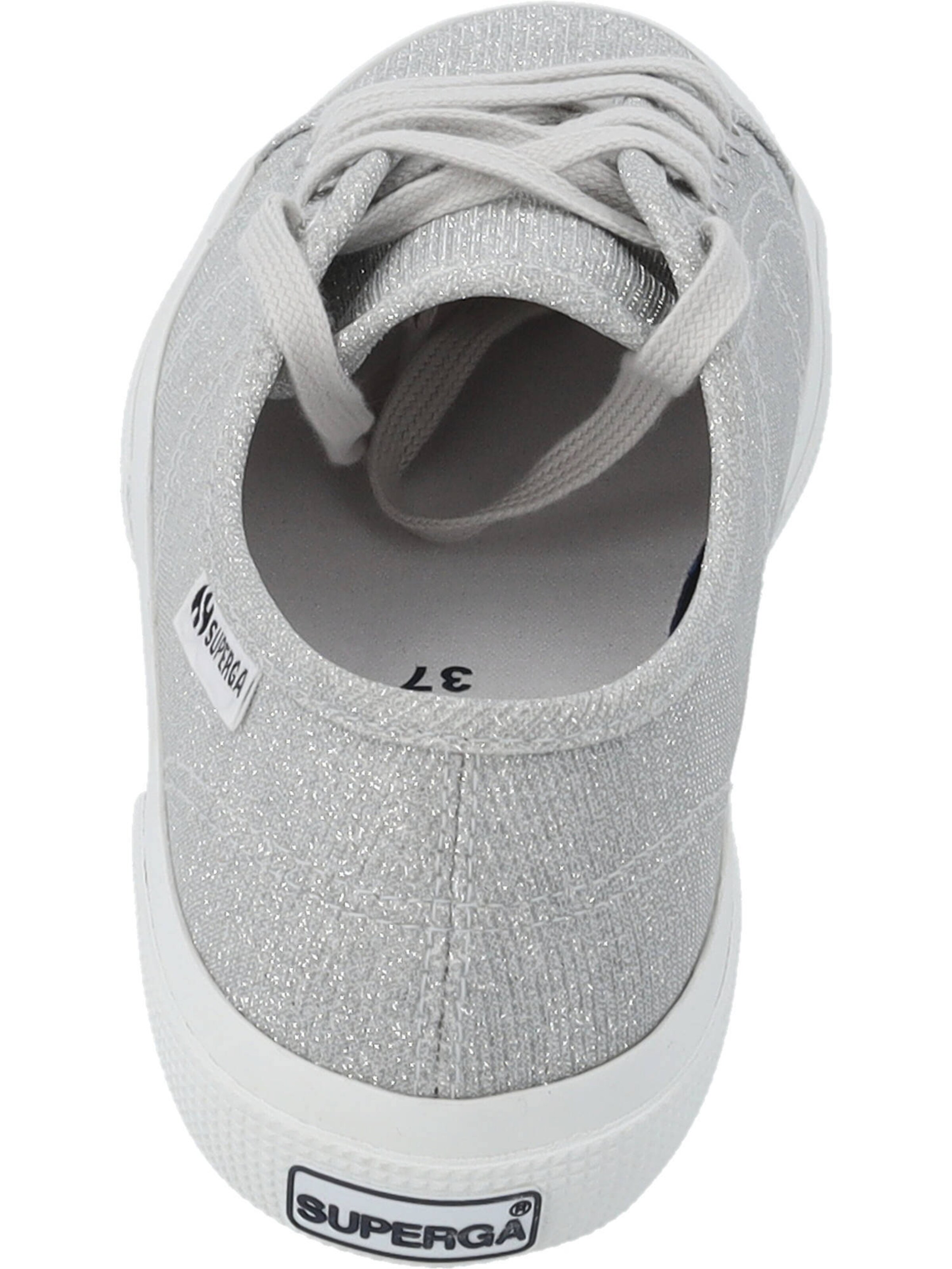 SUPERGA - Sapatilhas baixas 'Lame S4135ZW' em cinzento