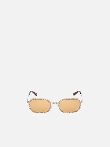 Emilio Pucci Zonnebril 'Pucci EP0248 Animal/texture 52/23/140 Women Sunglasses' in Goud