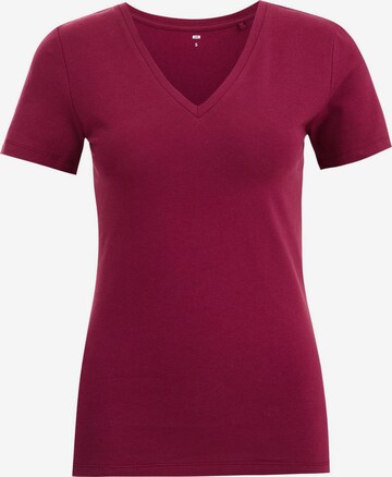 WE Fashion - Camiseta en rojo: frente