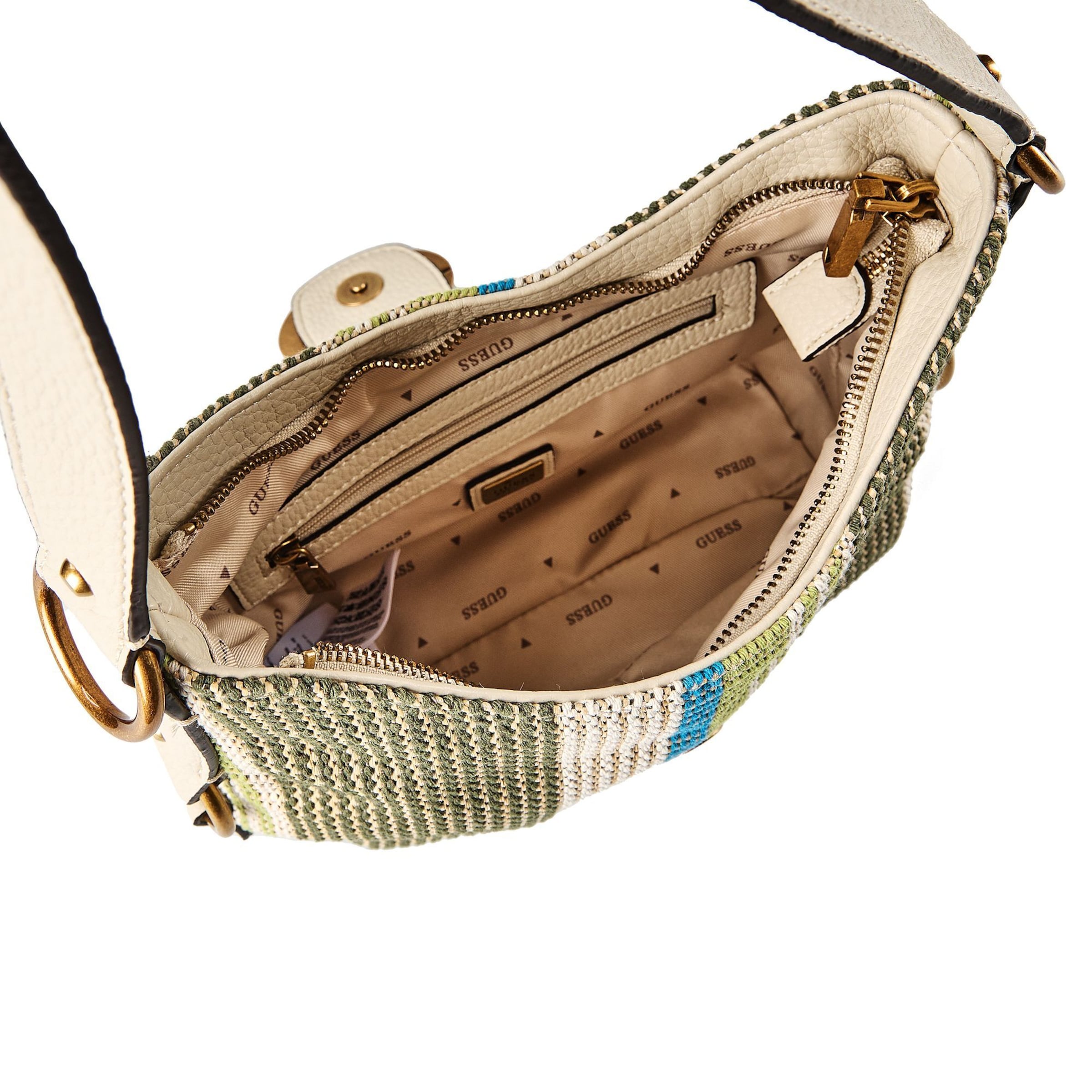 GUESS Handbag 'Camden' in Green