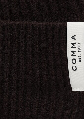 Bonnet COMMA en marron
