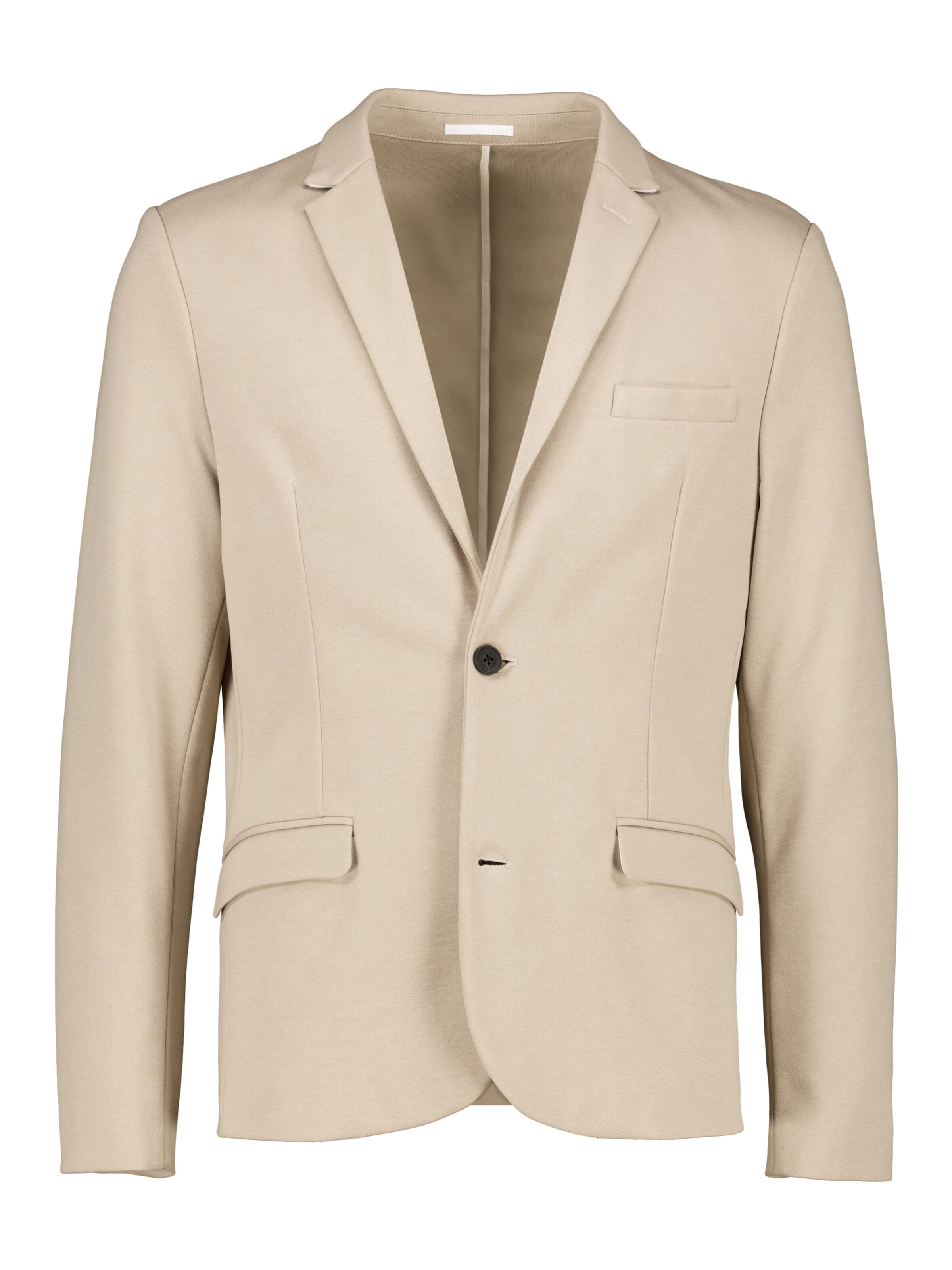 Lindbergh - Chaqueta tipo saco para negocios en beige: frente