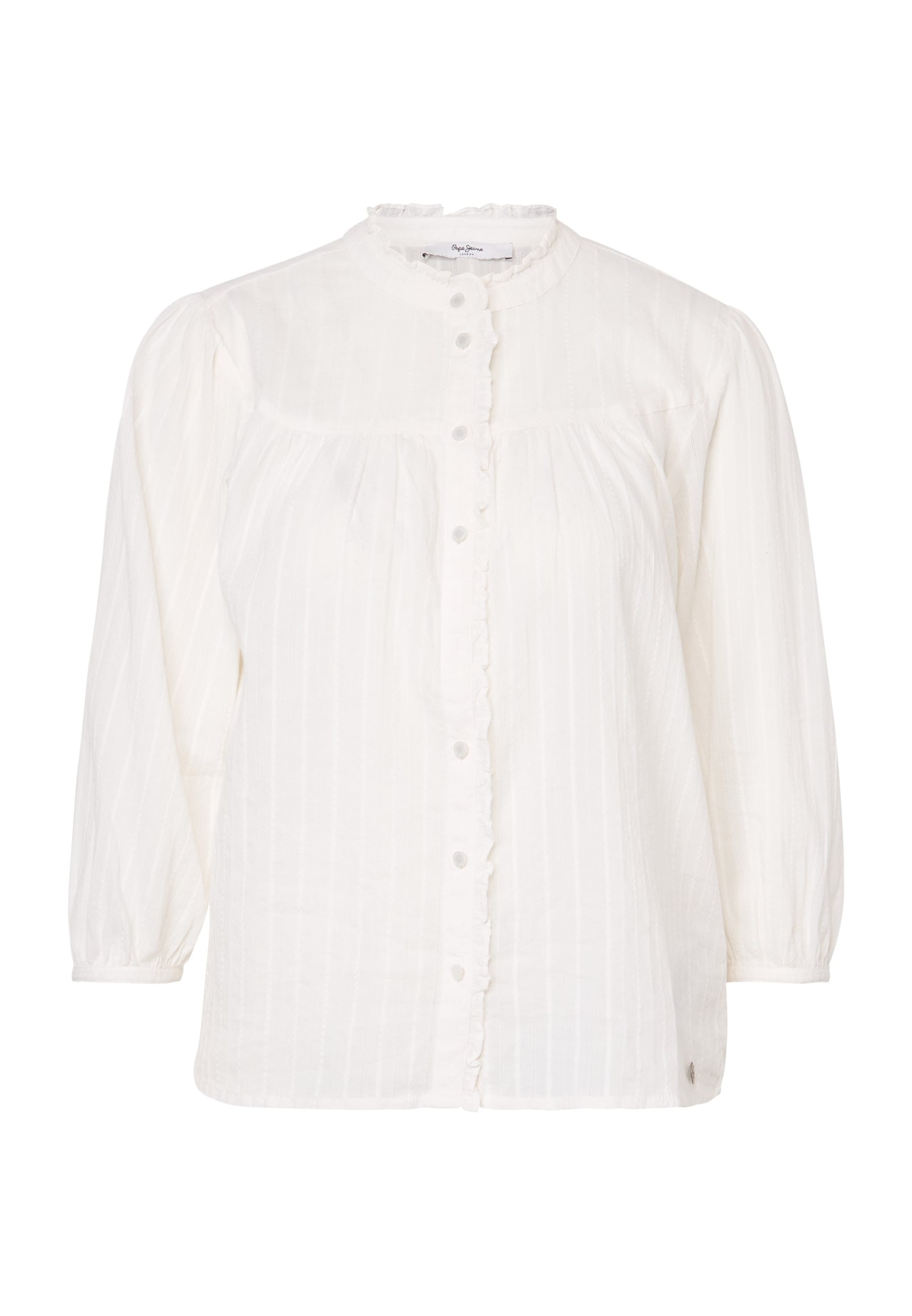 Pepe Jeans Blouse in White: front