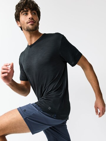 Next Широка кройка Спортен панталон 'Active Gym' в синьо