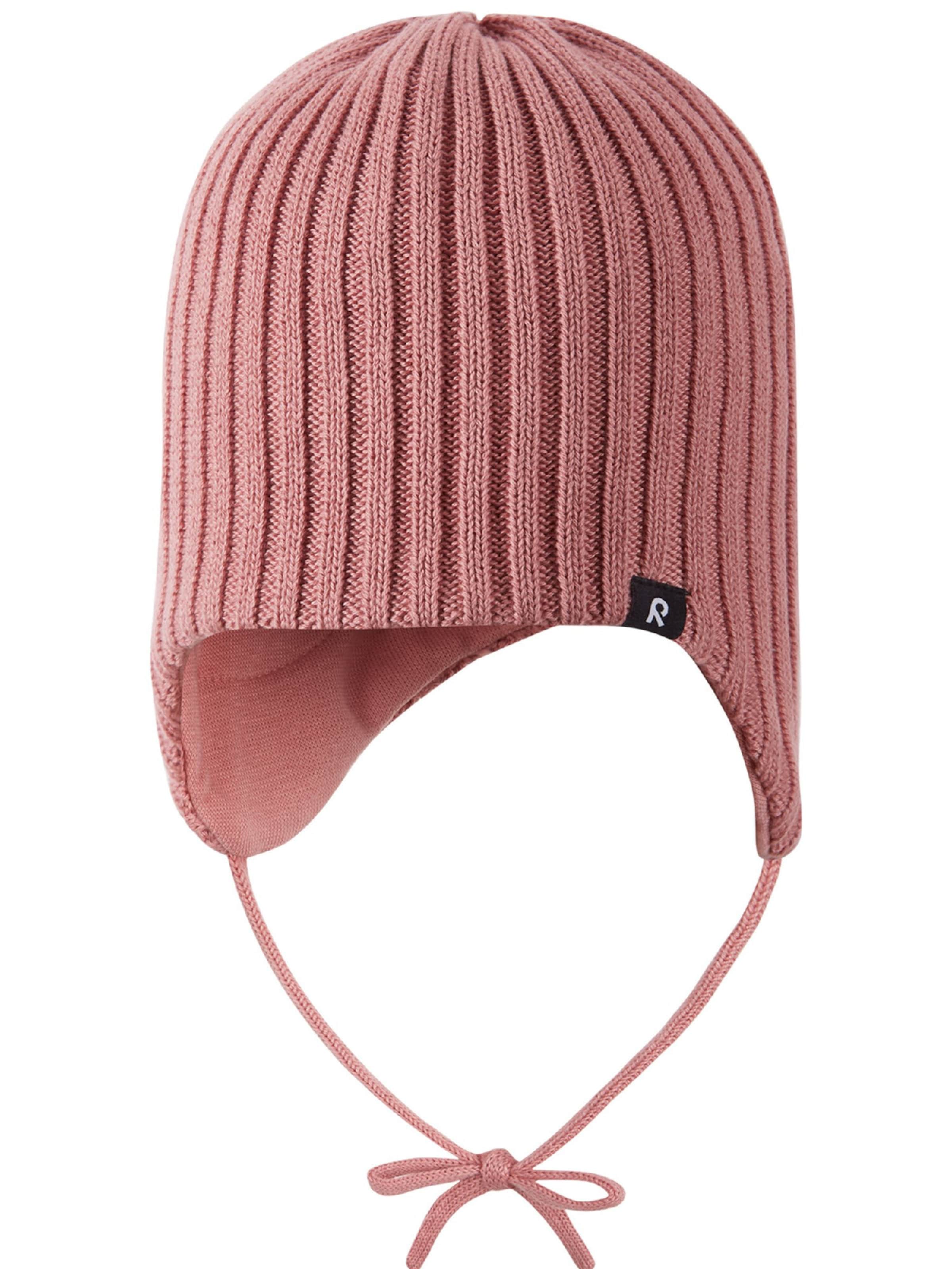 Reima Beanie 'Ylos' in Pink: front