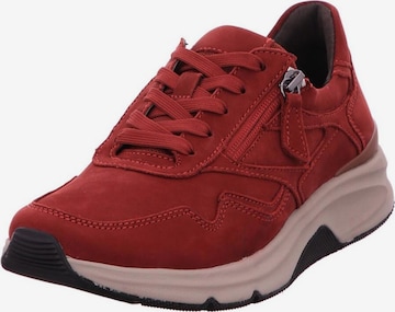 GABOR Sneakers laag in Rood: voorkant
