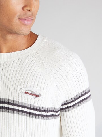 HOLLISTER Sweter w kolorze biały