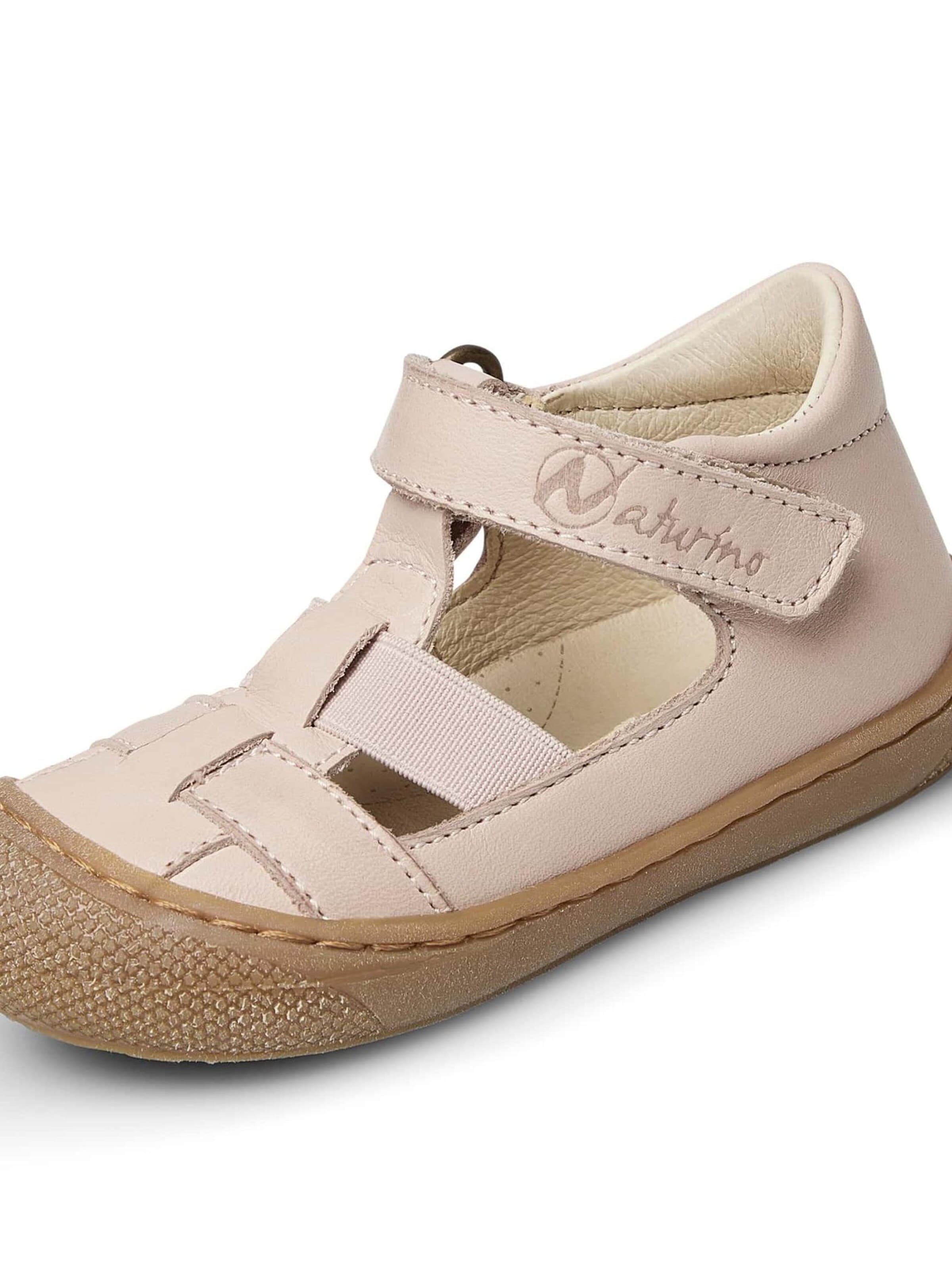 NATURINO Open shoes 'LANGEN' in Pink: front