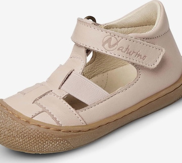 NATURINO Open shoes 'LANGEN' in Pink: front