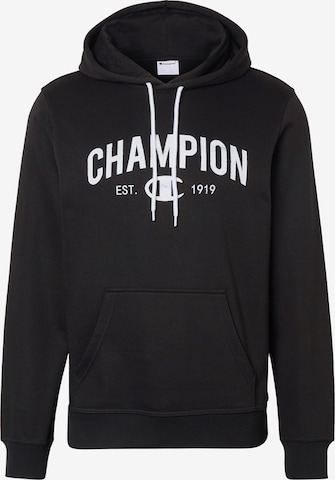 Champion - Sudadera en negro: frente